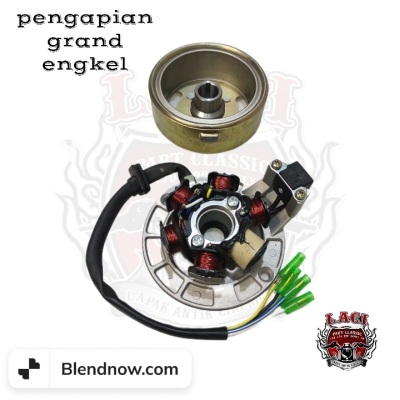 Jual Pengapian Spul Mahnet Magnet Set Honda Win Volt Xgp Shopee