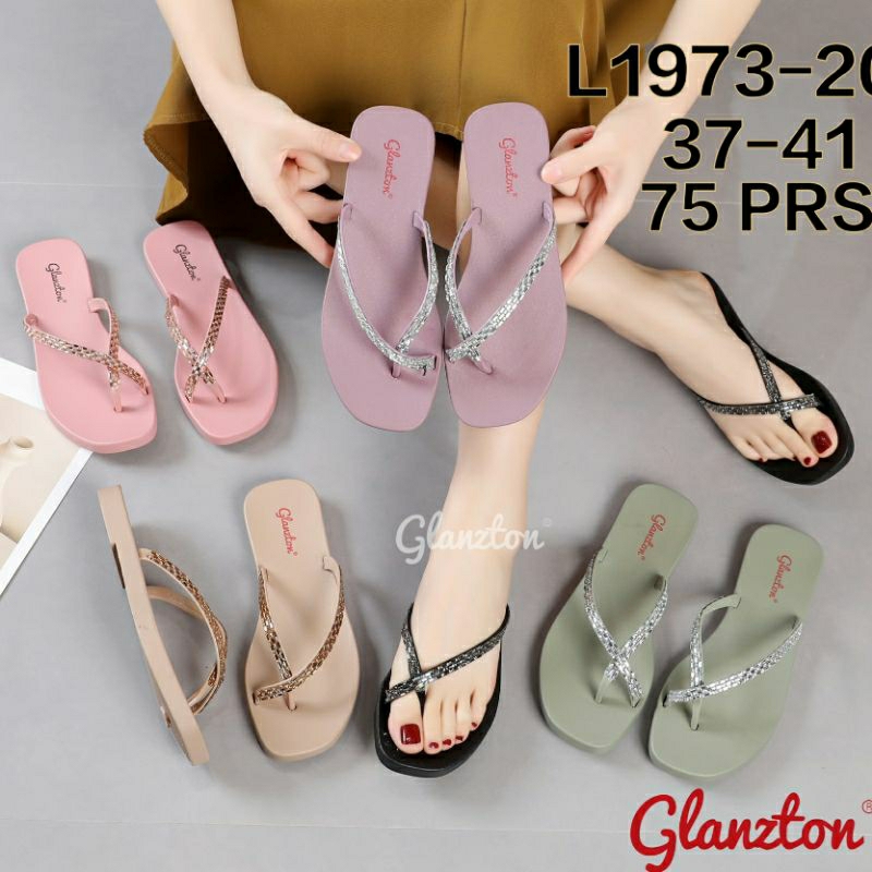 Jual L Sandal Jepit Jelly Glanzton Tali Monte Jempol Karet