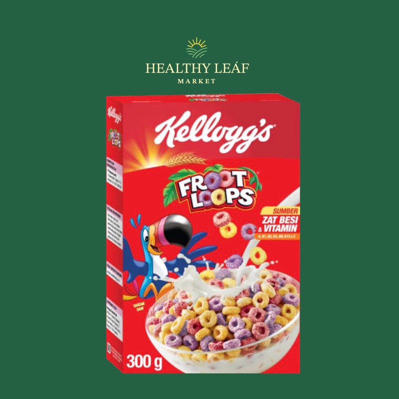 Jual Kelloggs Froot Loops Sereal Ukuran Shopee Indonesia