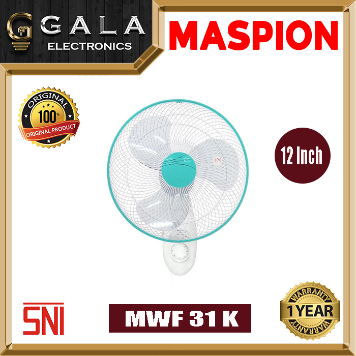 Jual Kipas Angin Maspion Mwf K Inch Wall Fan Shopee Indonesia