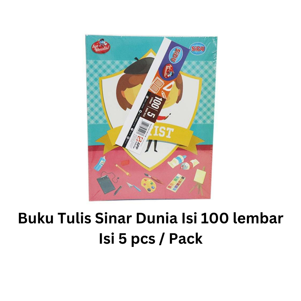 Jual Buku Tulis Sidu Sinar Dunia Isi Lembar Pack Shopee Indonesia