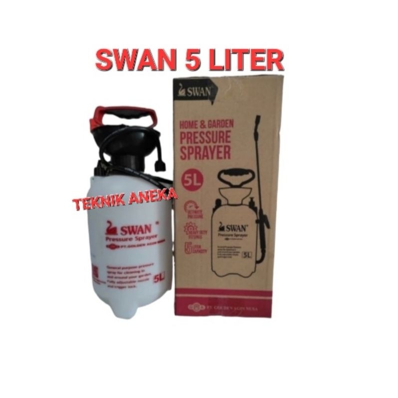 Jual SWAN 5 LITER TANGKI SEMPROTAN HAMA TANAMAN DISINFEKTAN Shopee