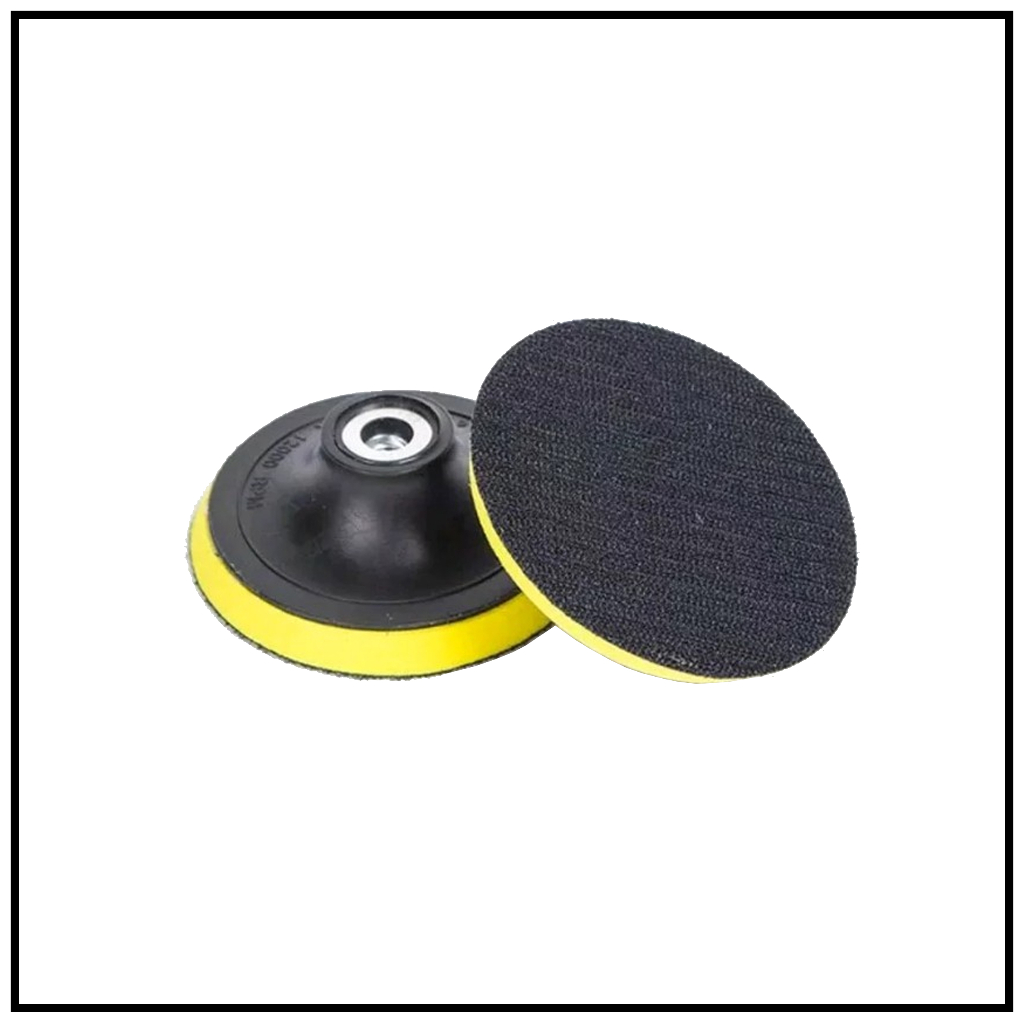 Jual Tatakan Amplas Bulat 4 Inch Velcro Sanding Pad 4 Backing Pad