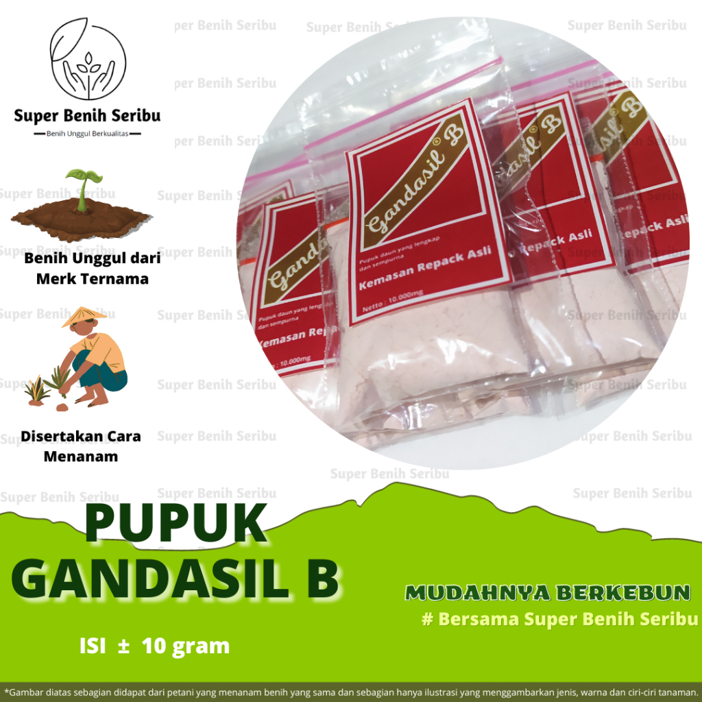 Jual Pupuk Gandasil B Buah Npk Majemuk Fase Generatif Pembungaan