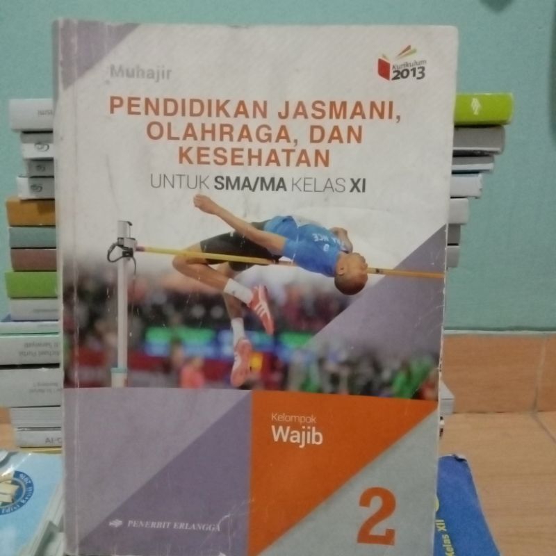 Jual Buku Pjok Kelas Penerbit Erlangga Kurikulum Muhajir