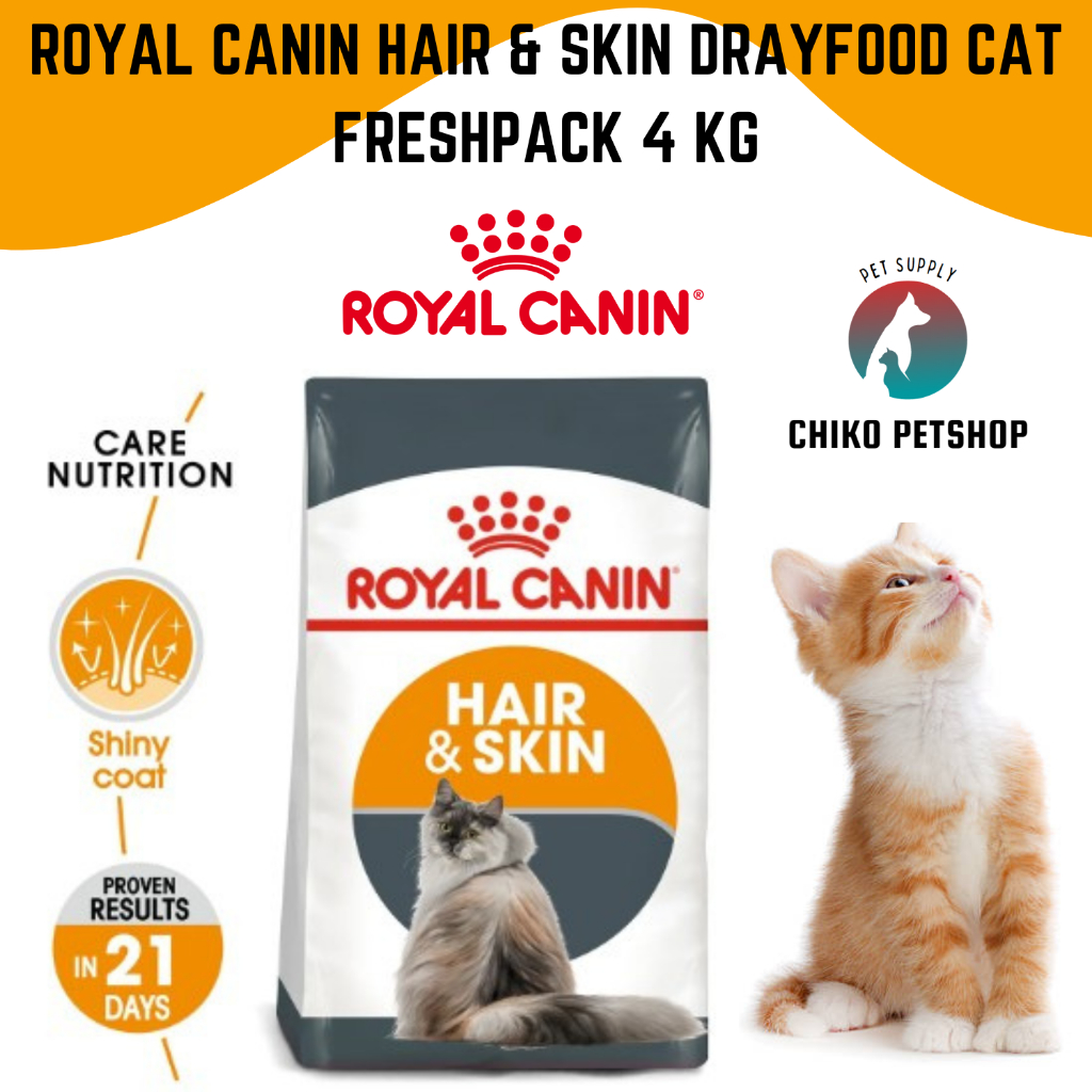 Jual Royal Canin Hair Skin Dry Food Cat Freshpack Kg Shopee Indonesia