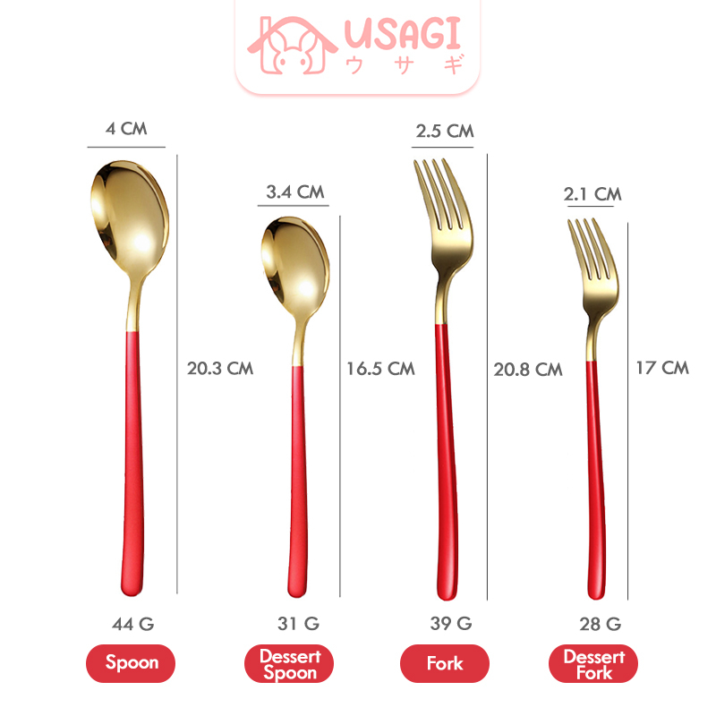 Jual Usagi Official Stainless Steel Korean Cutlery Premium