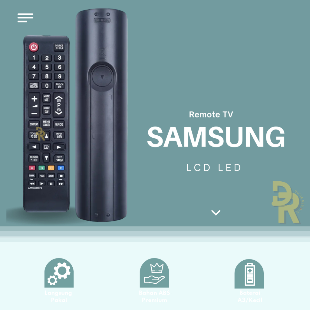 Jual Remot Remote TV LCD LED Smart Tv Samsung Type AA59 00602A Shopee