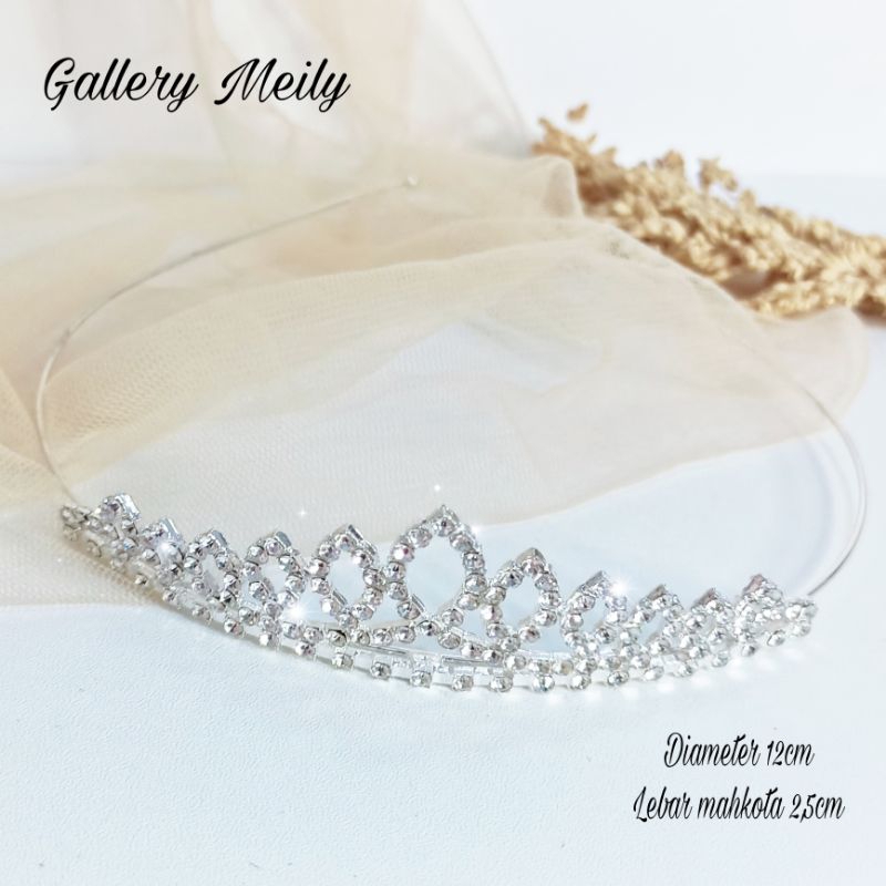 Jual Gallerymeily Bando Mahkota Tiara Bando Permata Hijab Mahkota