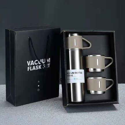 Jual VCM TERMOS VACUM FLASK GIFT BOX HAMPERS 500ml TUMBLER BOTOL