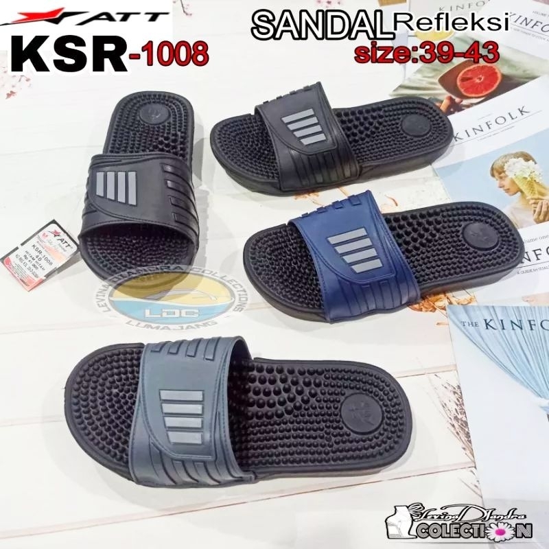 Jual SANDAL SELOP REMATIK SANDAL KESEHATAN ATT UNISEX 39 43 Shopee