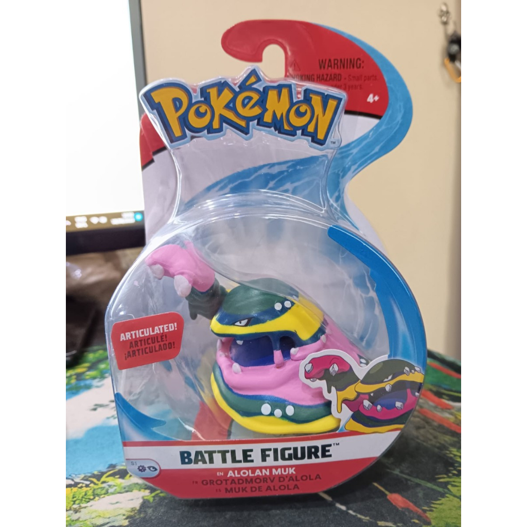 Jual Pokemon Battle Figure ALOLAN MUK Wicked Cool Toys WCT Shopee