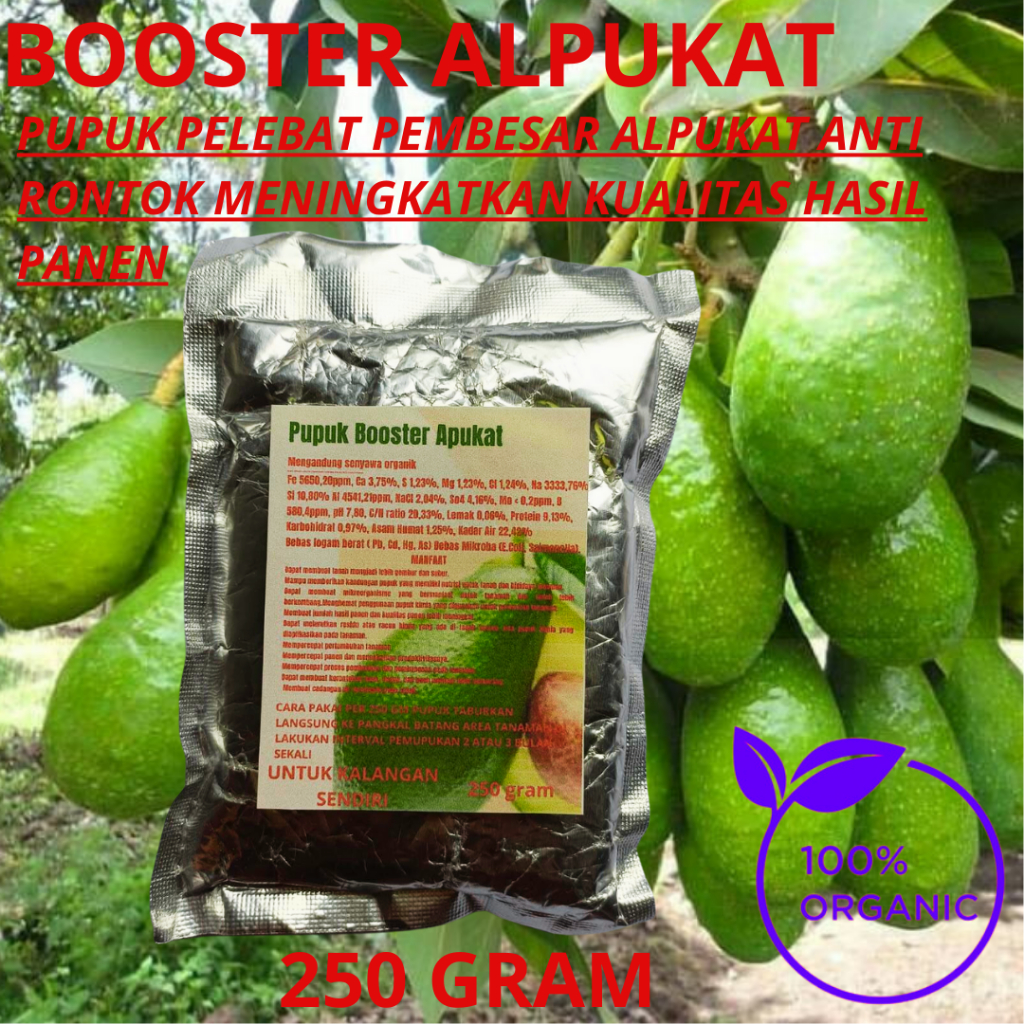 Jual Pupuk Booster Perangsang Buah Alpukat Dan Booster Alpukat Agar