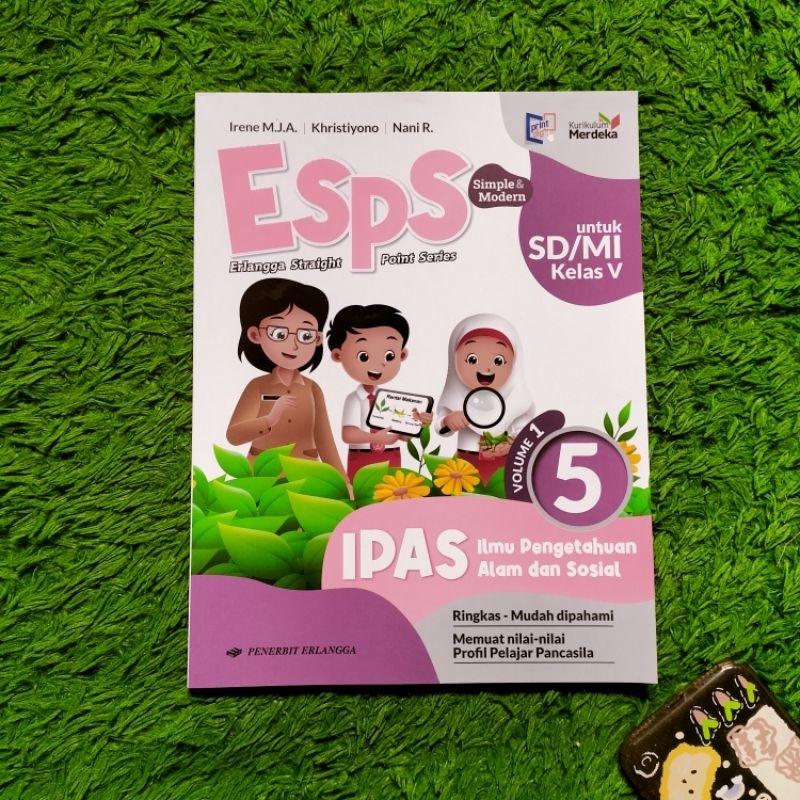 Jual ORIGINAL BUKU ESPS IPAS ILMU PENGETAHUAN ALAM DAN SOSIAL VOLUME 1