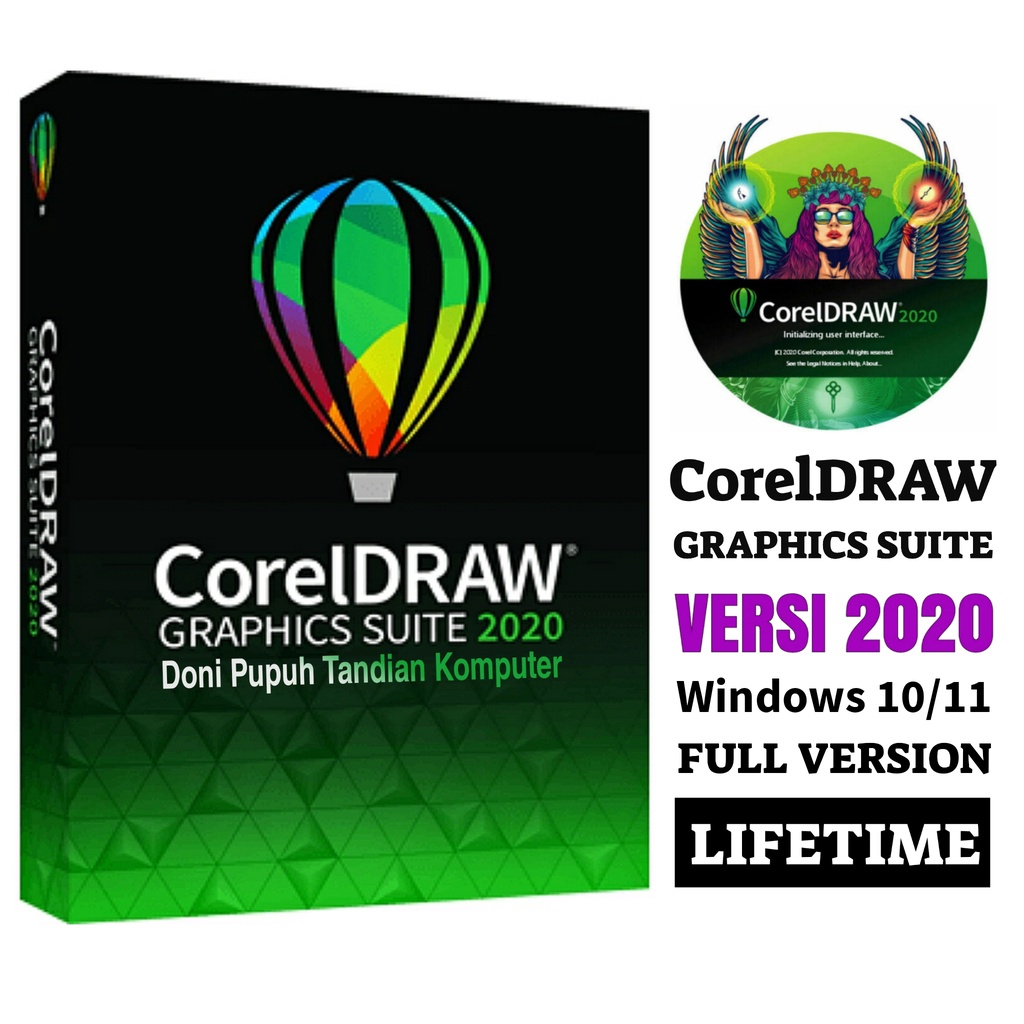 Jual CorelDRAW Full Version Lifetime Corel DRAW Shopee Indonesia