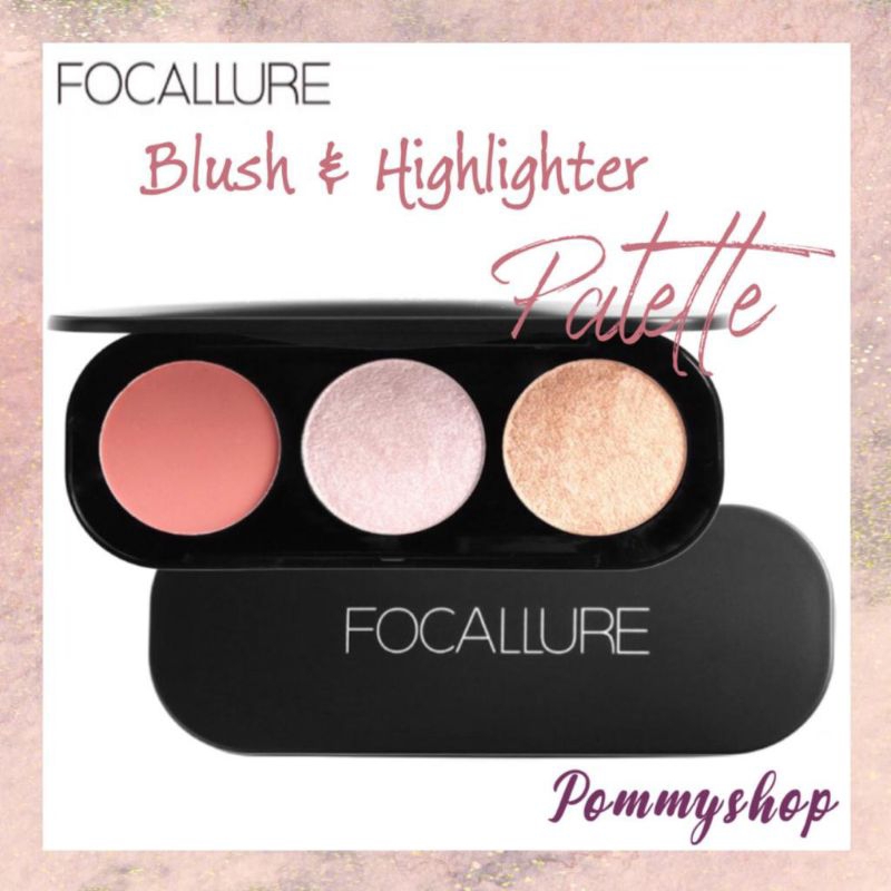 Jual Focallure Blush Highlighter Palette Shopee Indonesia