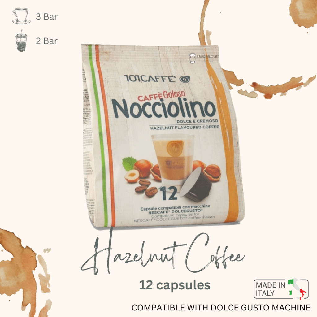 Jual Dolce Gusto Capsules Nocciolino Hazelnut Coffee Made In ITALY