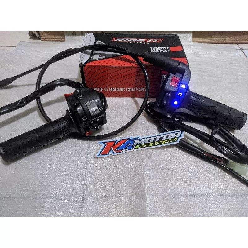 Jual Holder Kanan Kiri Gas Spontan Ksr Vixion Pnp Cb Gl Megapro Mp