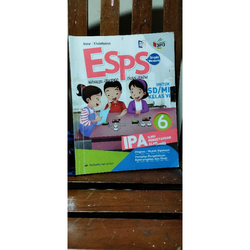 Jual Buku Bekas Esps IPA Kelas 6 Penerbit Erlangga Shopee Indonesia