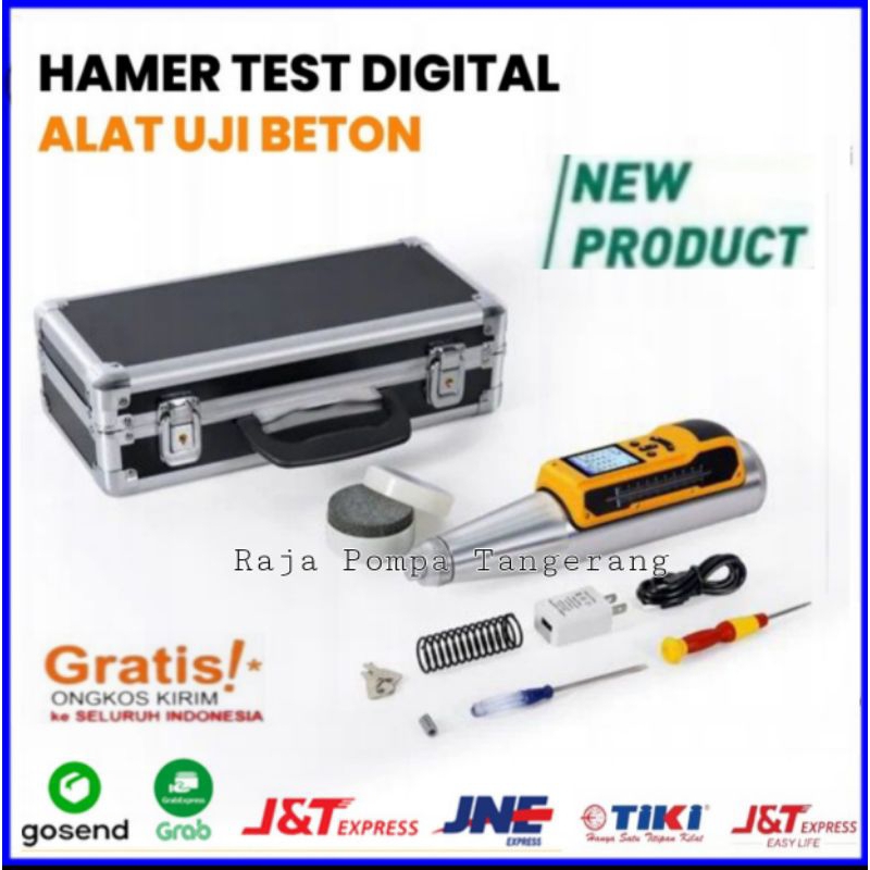 Jual Hammer Test Digital Concrete Hammer Test Digital Alat Uji