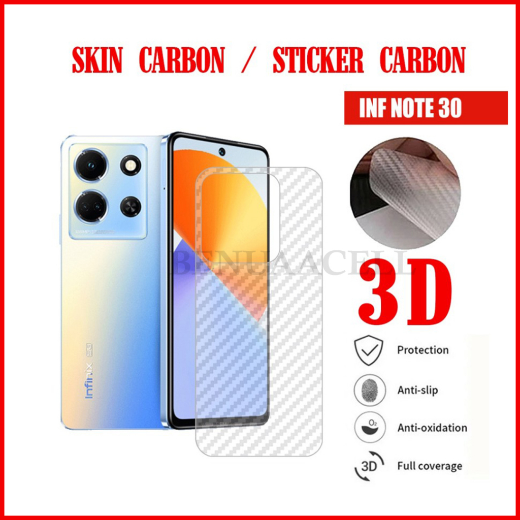 Jual SKIN CARBON INFINIX NOTE 40 NOTE 40 PRO NOTE 30 NOTE 30 PRO NOTE