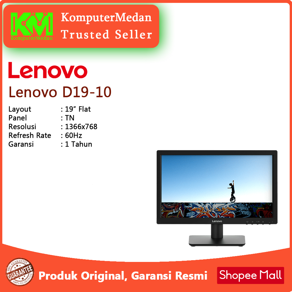 Jual Led Monitor Lenovo D Vga Hdmi Include Kabel Hdmi Shopee