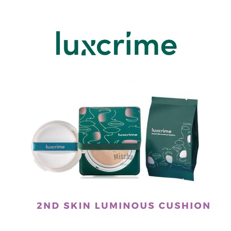 Jual Luxcrime 2nd Skin Luminous Cushion Vanila Chestnut Cashew Honey