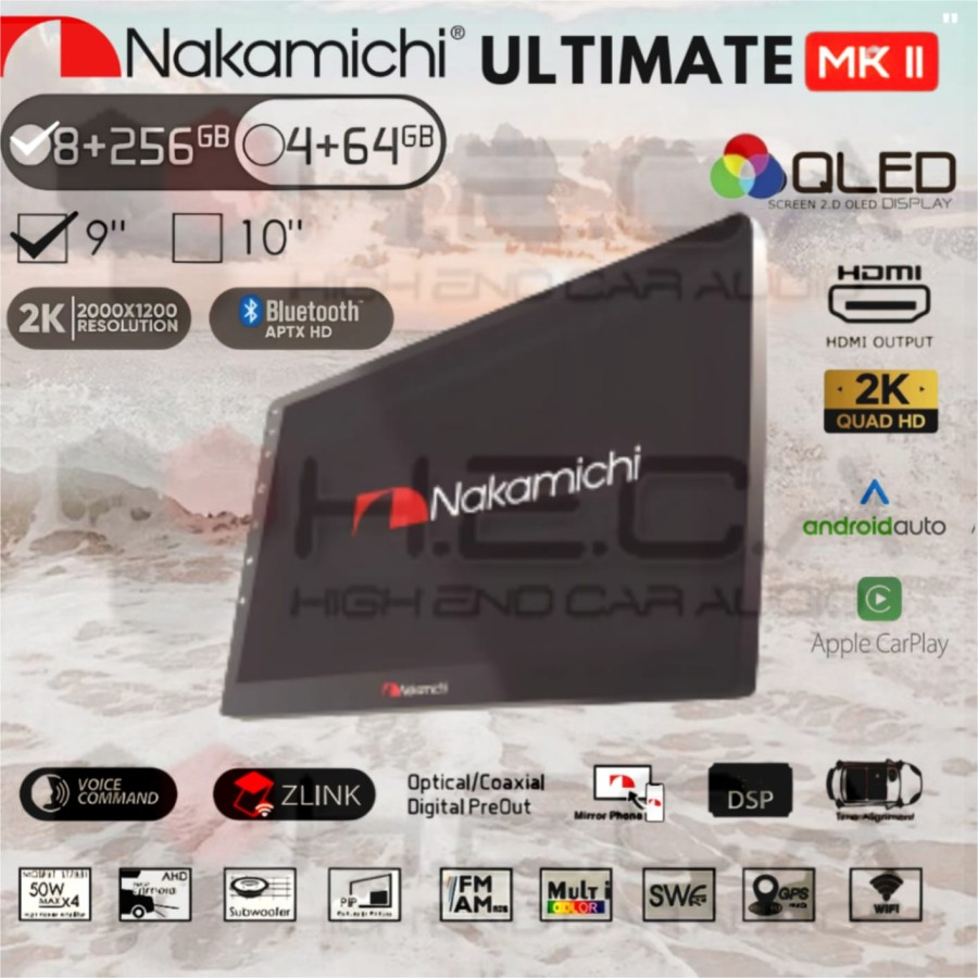 Jual Nakamichi Na I Ultimate Mk Ii Inch Head Unit Android