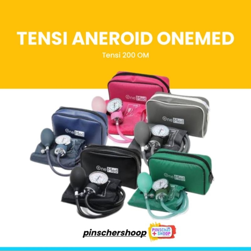 Jual TENSIMETER ANEROID 200 SPYGNOMANOMETER MANUAL ONEMED Shopee