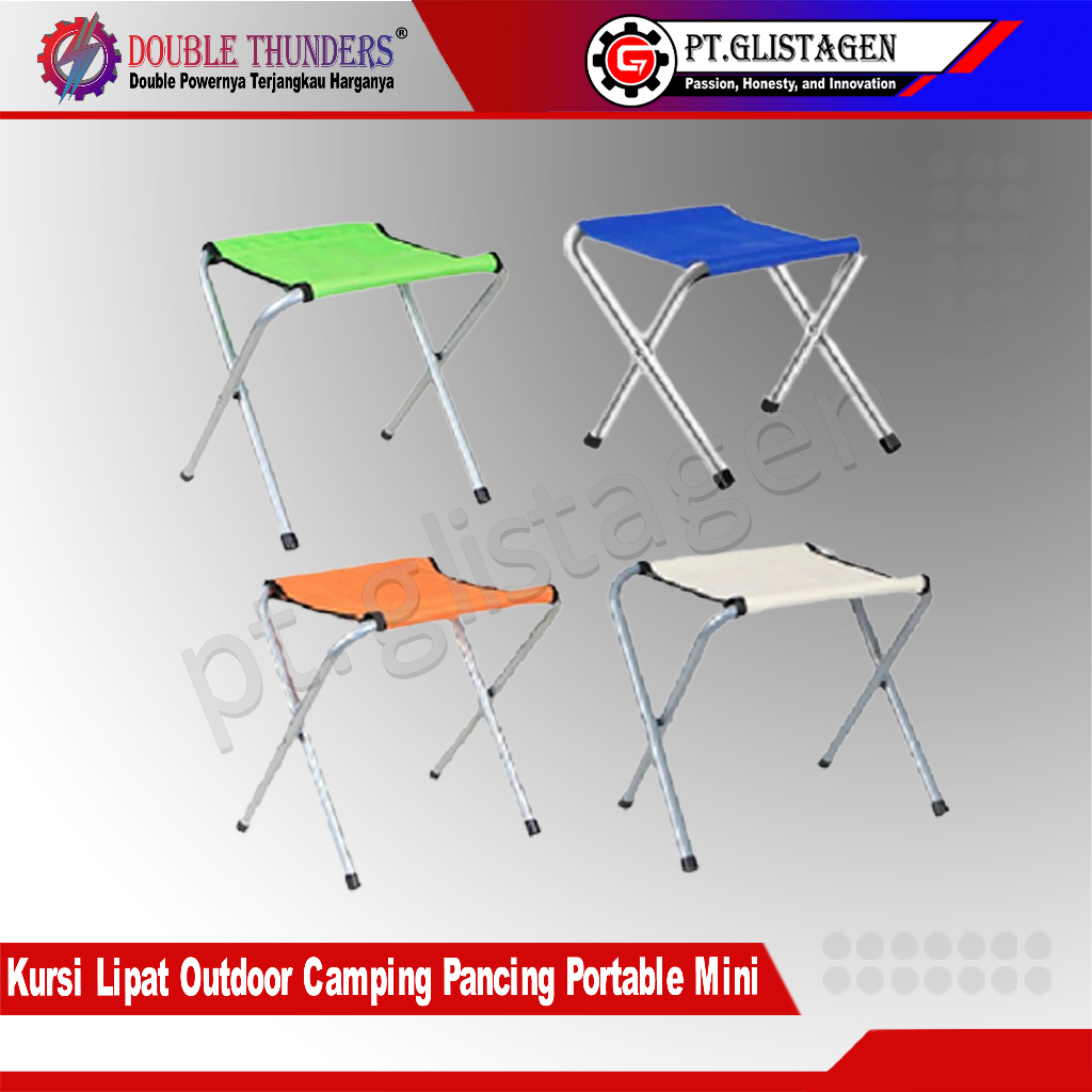 Jual Kursi Lipat Outdoor Portable Kursi Camping Bangku Gunung Mancing