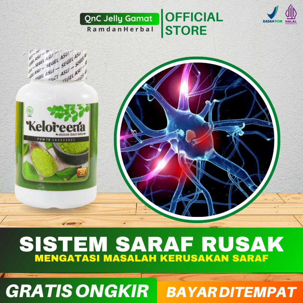 Jual Obat Herbal Untuk Sistem Saraf Rusak Saraf Kejepit Gangguan Pada