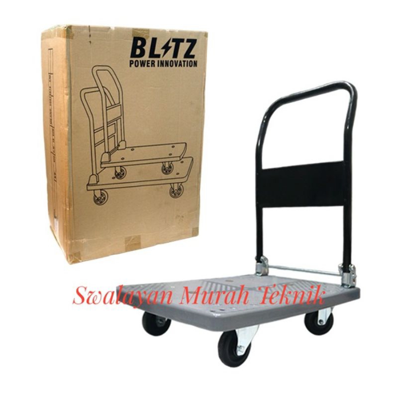 Jual Blitz Troli Lipat Dorongan Barang Hand Truck Trolley Folding Kg