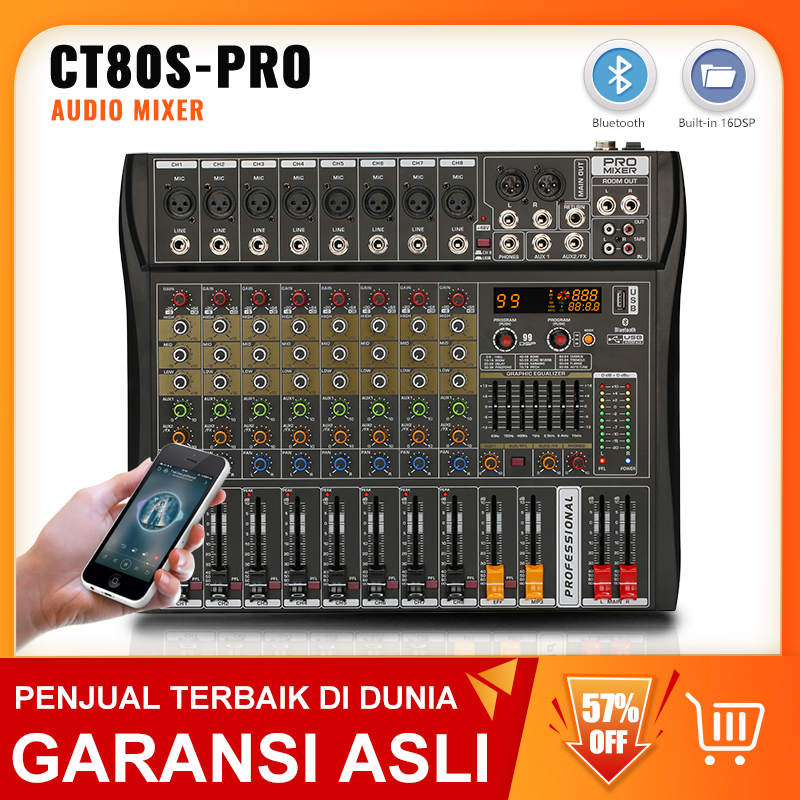 Jual New Baxs Mixer Profesional Ct S Pro Channel Built In Dsp Efek