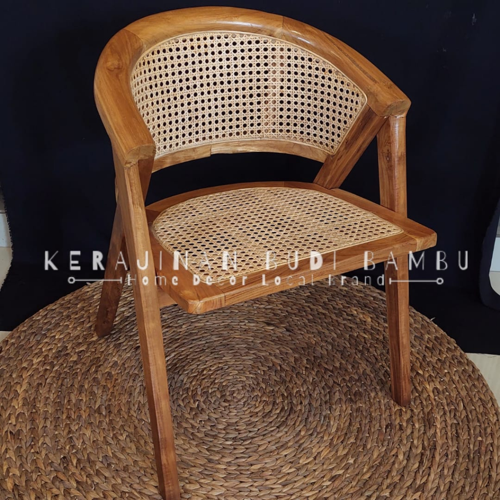 Jual Kursi Teras Jati Anyaman Rotan Furniture Kualitas Export Termurah