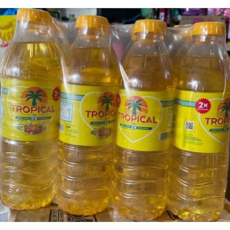 Jual Minyak Goreng Kemasan Botol Ml Hemart Tropical Fitri Shopee