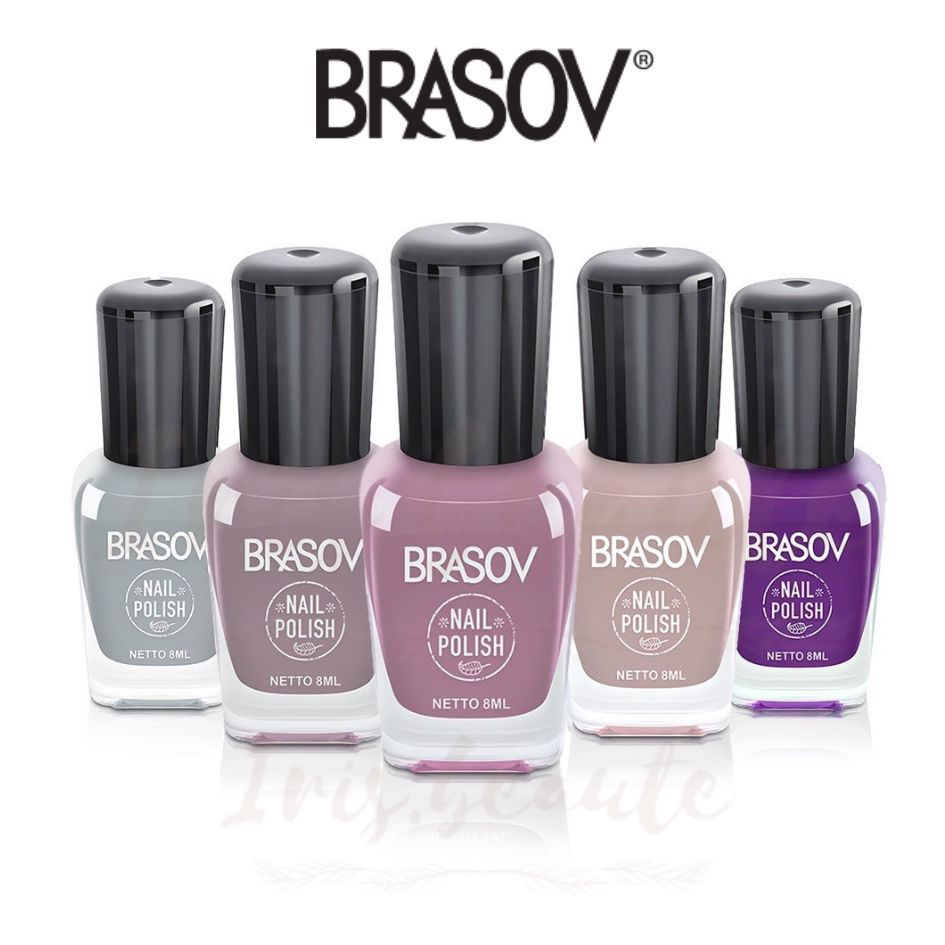 Jual BRASOV Nail Polish Nude Colour Kutek Cat Kuku Shopee Indonesia