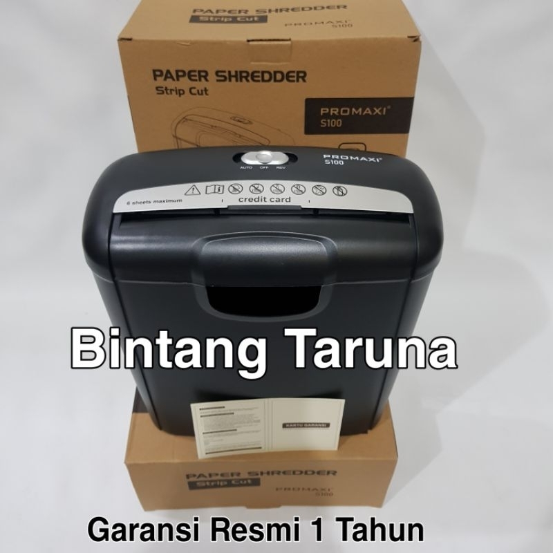 Jual Mesin Penghancur Kertas Promaxi S Paper Shredder Promaxi S