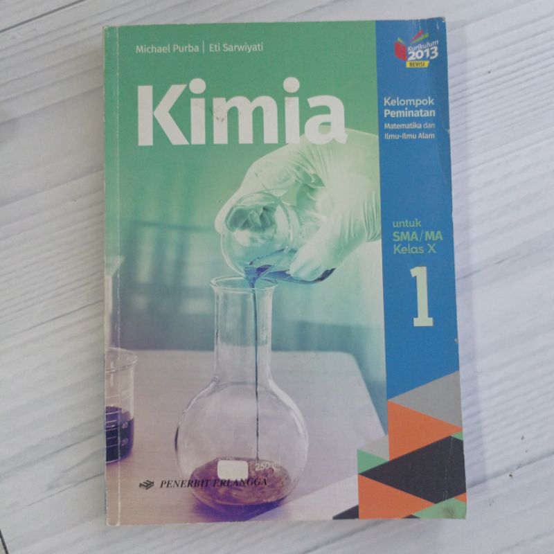 Jual Preloved Buku Kimia Kelas X Kurikulum 2013 Edisi Revisi Penerbit