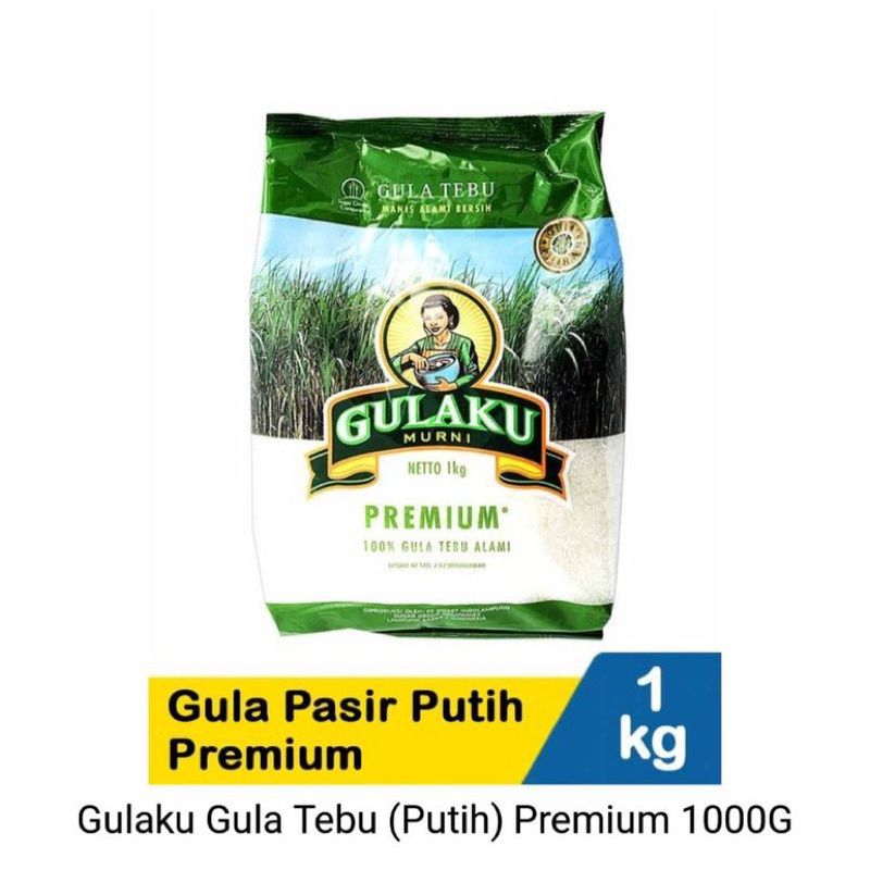 Jual Gulaku Gula Pasir Premium 1kg Gulaku Gula Pasir Tebu Murni 1kg