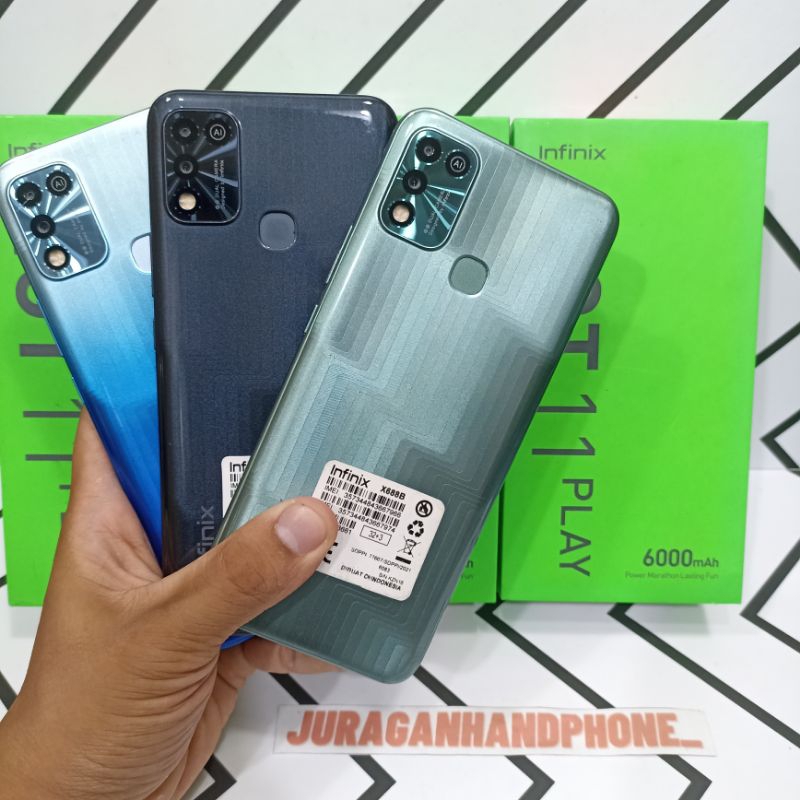 Jual Infinix Hot Play Gb Hp Second Seken Bekas Fullset Shopee