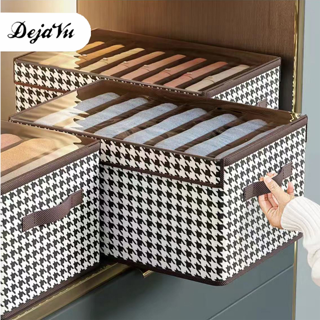 Jual Dejavu Storage Box Pakaian Sekat Lemari Tempat Penyimpanan Baju