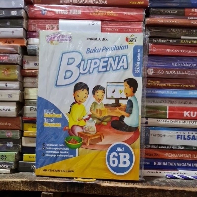 Jual BUPENA JILID 6B Kelas 6 SD BY Irene MJA ERLANGGA Shopee Indonesia