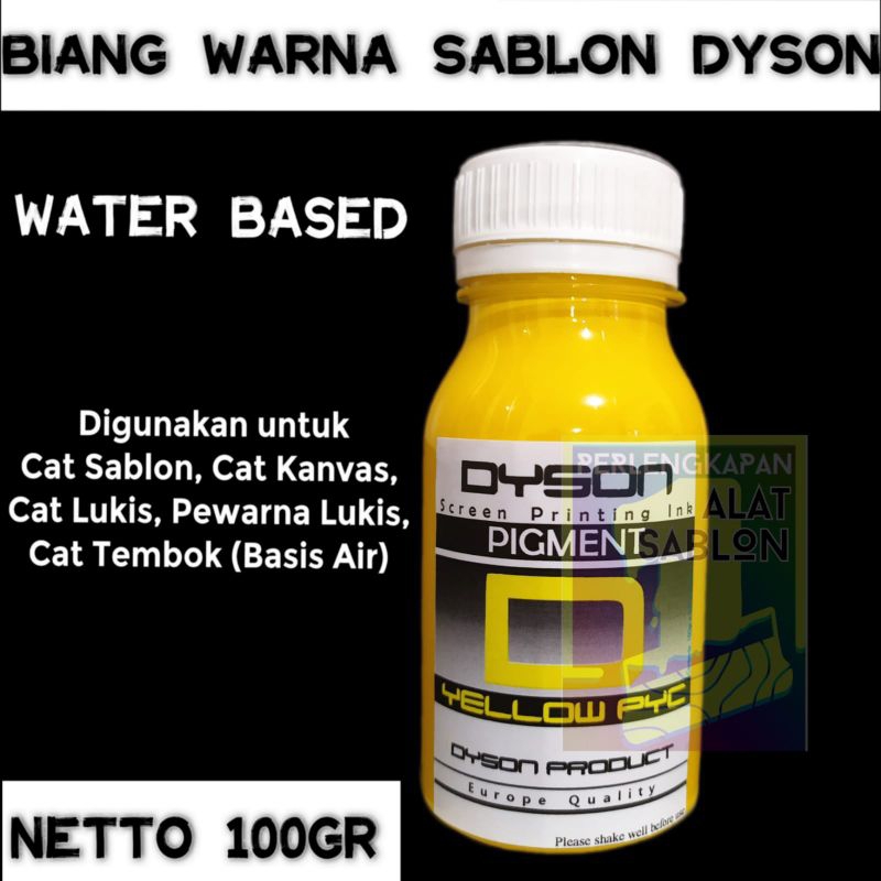 Jual Biang Warna Sablon Dyson Yellow Pyc Gr Basis Air Shopee Indonesia