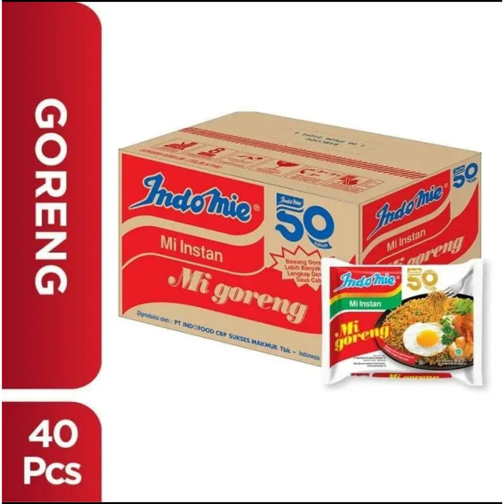 Jual Indomie Goreng 1 Dus 40Pcs Shopee Indonesia