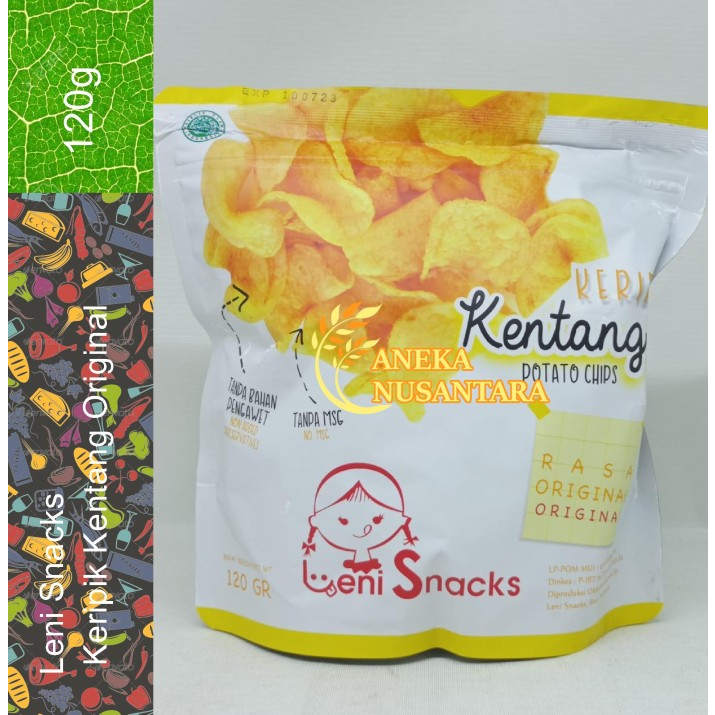 Jual Leni Snacks Keripik Kentang Oleh Oleh Khas Riau Original 120 Gr