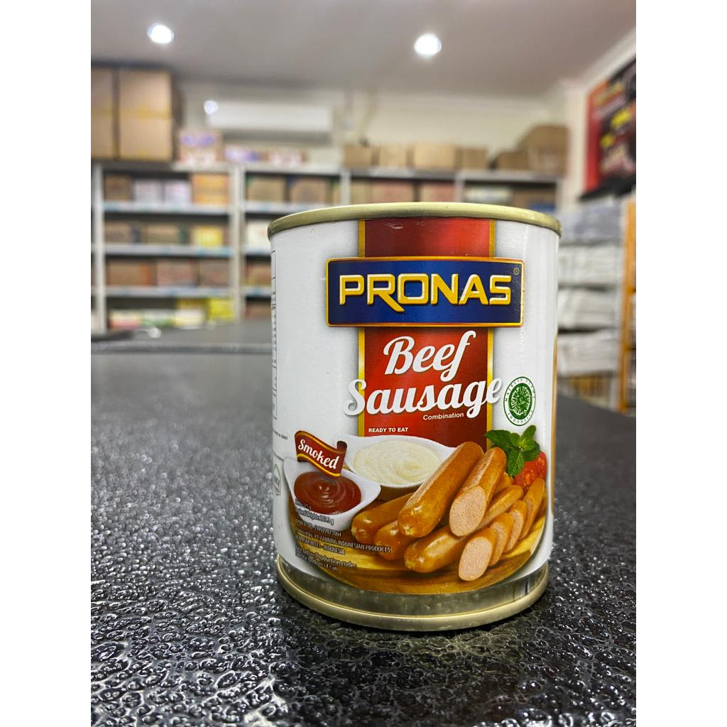 Jual Pronas Beef Sausage Gr Pronas Sosis Kaleng Siap Makan Shopee