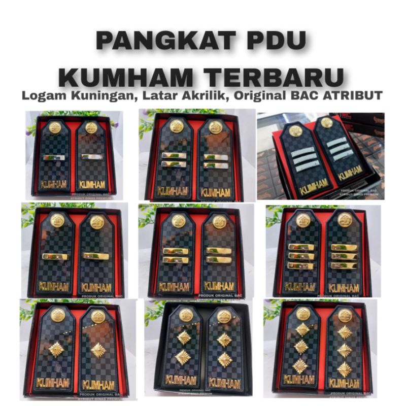 Jual Pangkat Pdu Kumham Terbaru Seluruh Golongan Shopee Indonesia