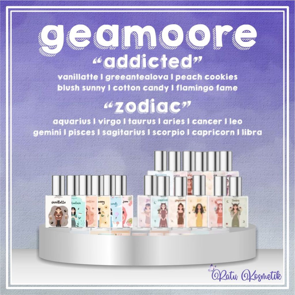 Jual Ratu Geamoore Addicted Parfum Series Ml Parfum Geamore Korean