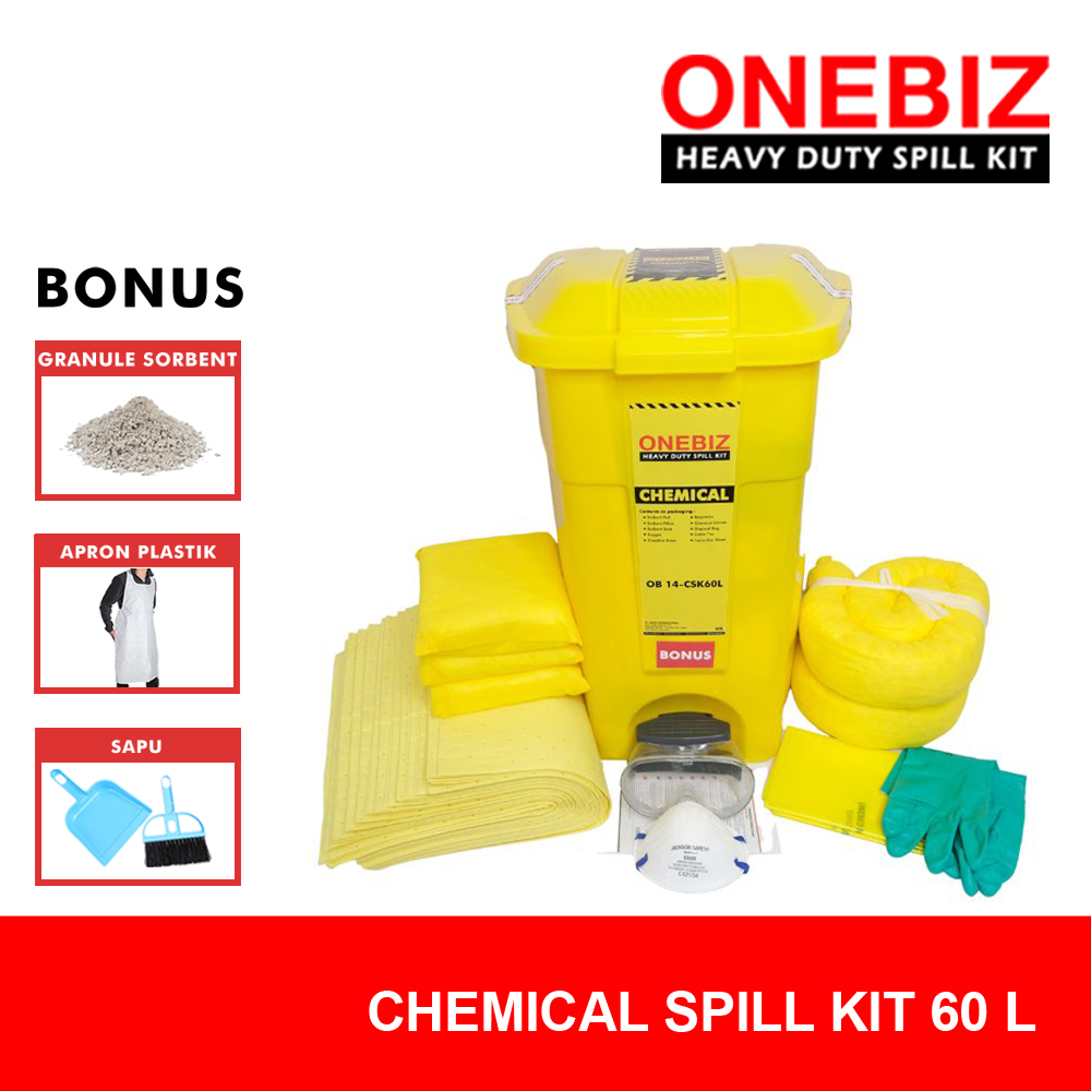 Jual ONEBIZ Chemical Spill Kit 60L Shopee Indonesia