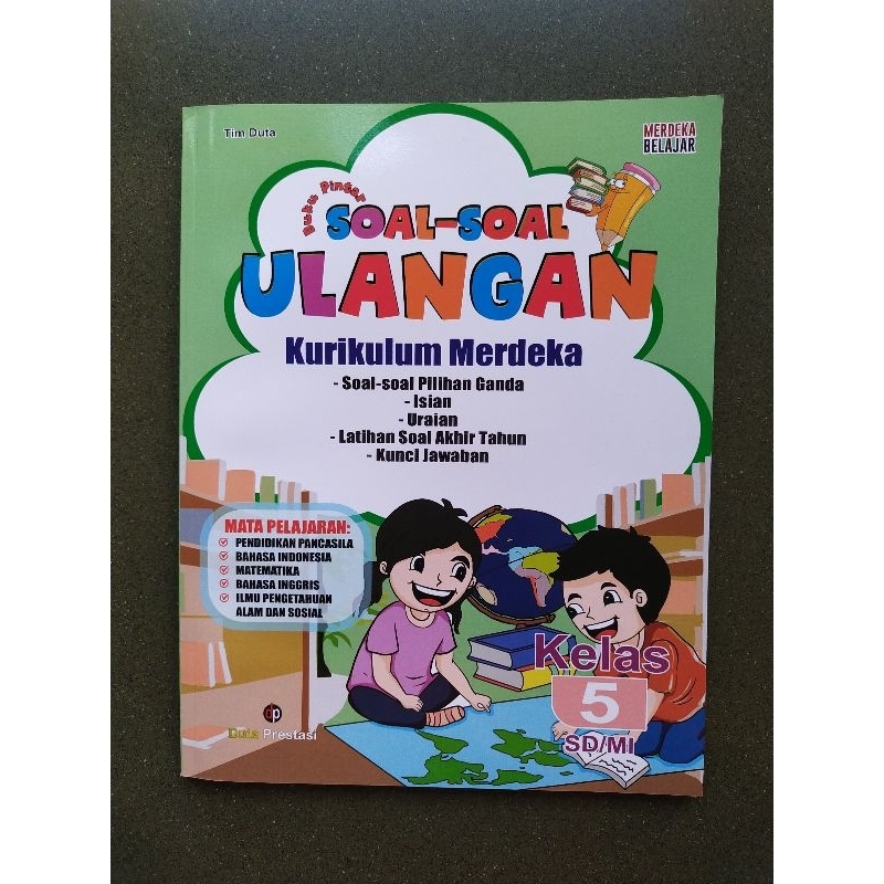 Jual Buku Pintar Soal Soal Ulangan Kurikulum Merdeka SD MI Kls 5